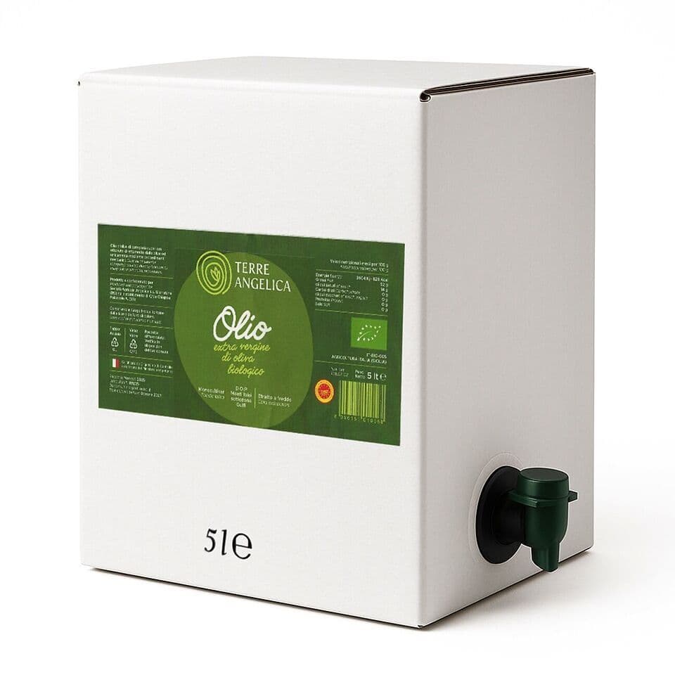 Le bag-in-box de 5 litres d'huile d'olive Terre Angelica